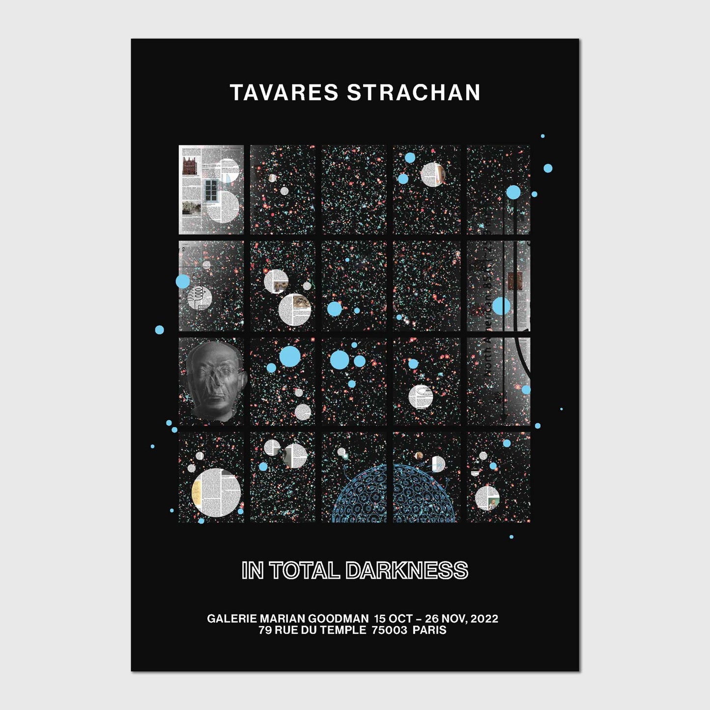 Tavares Strachan - In Total Darkness Poster