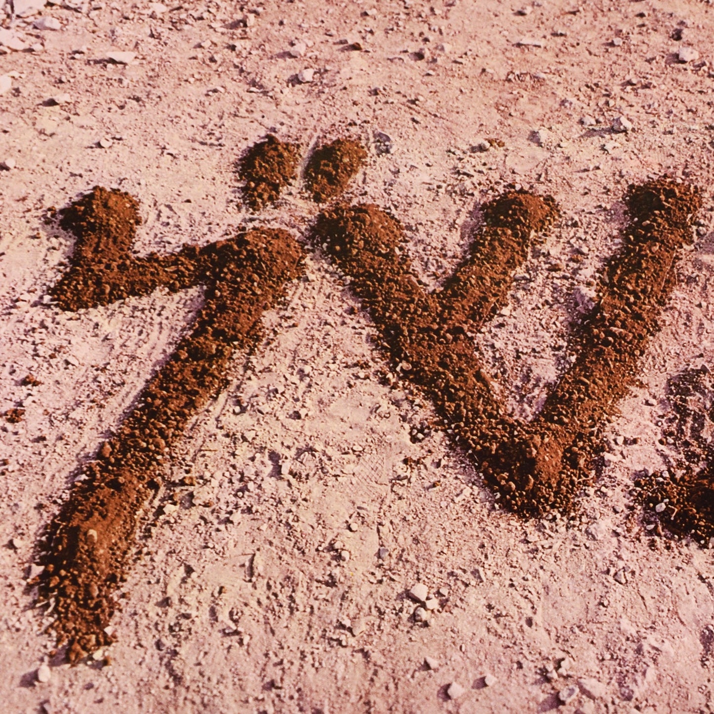 Robert Smithson: 5730–Red Clay from Hebron Placed at Mt. Moriah