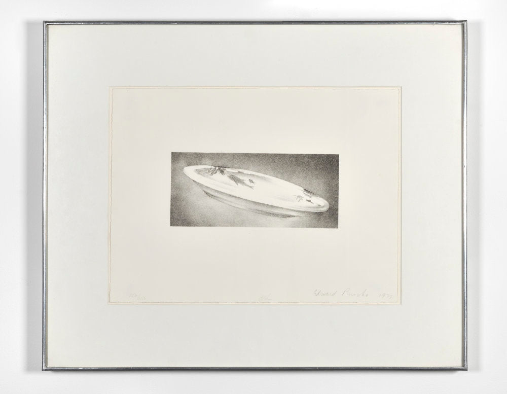 Ed Ruscha - Dish, 1973