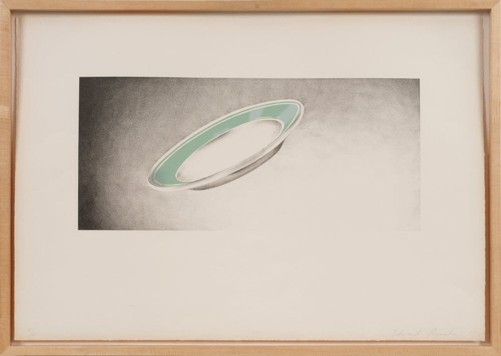 Ed Ruscha - Plate, 1974