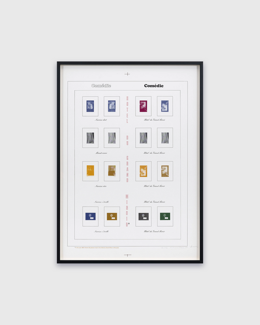 Marcel Broodthaers - Comédie, 1974