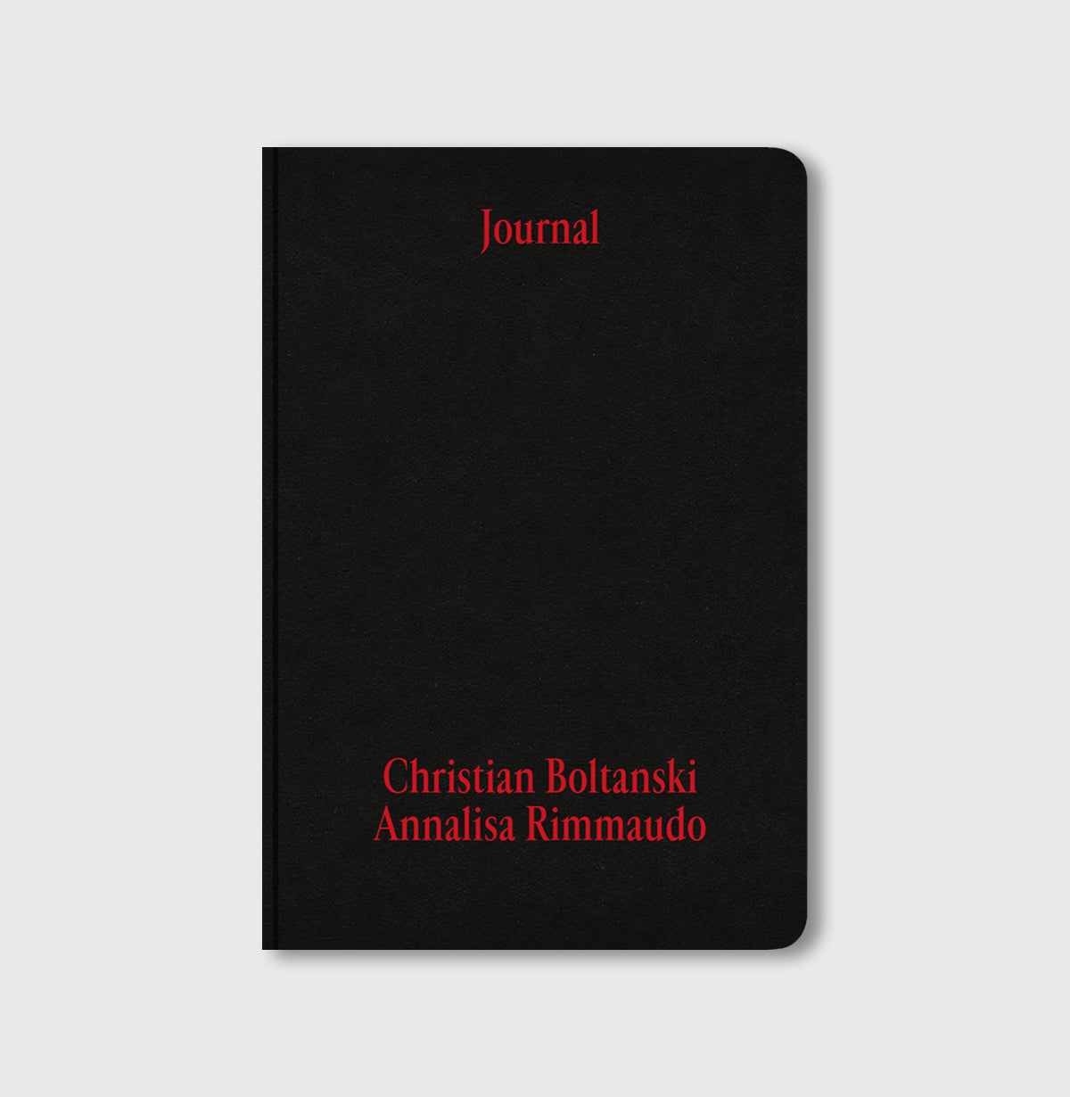 Christian Boltanski and Annalisa Rimmaudo: Journal